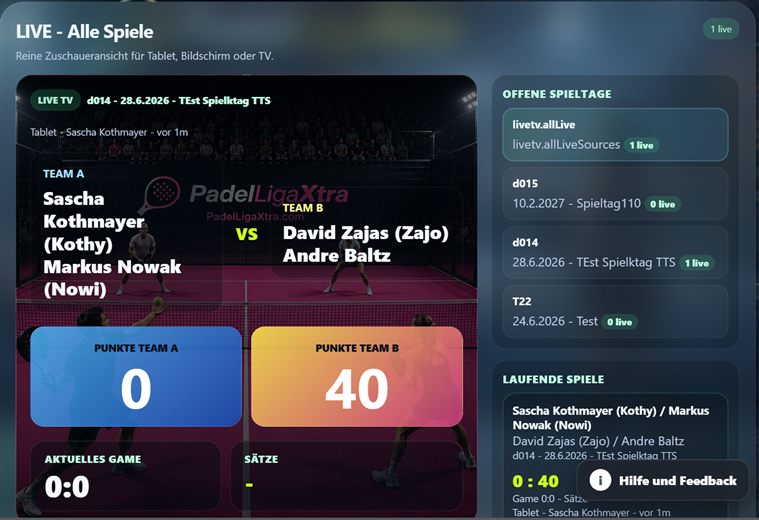Live Alle Spiele